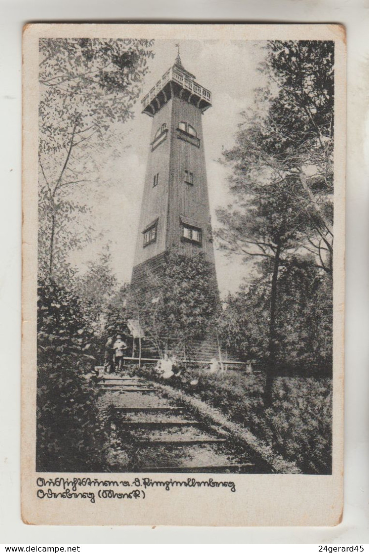 CPSM ODERBERG (Allemagne-Brandebourg) - Turm Erbaut Turmhöhe - Oderberg