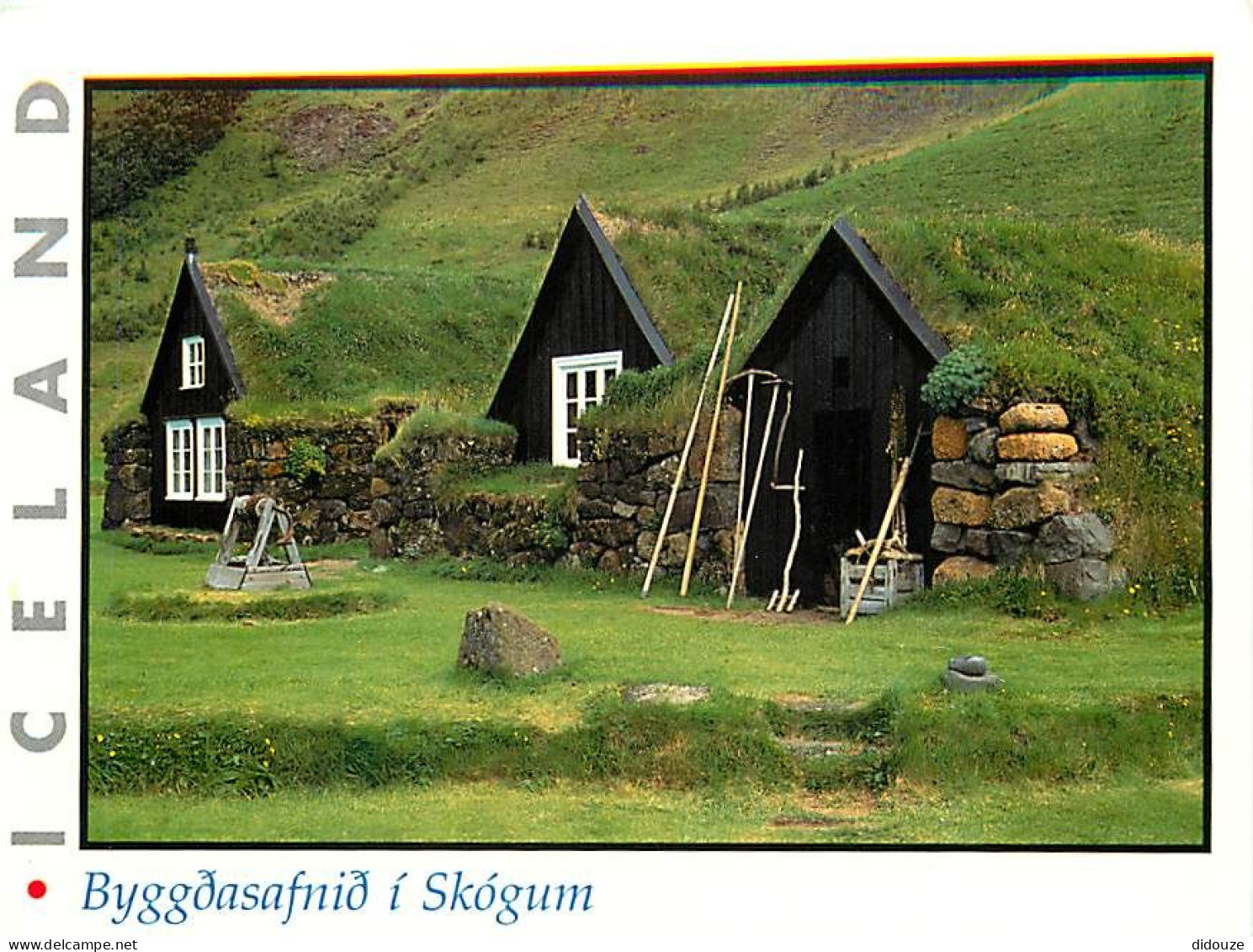 Islande - Byggdasafnid I Skogum - The Folk Muséum At Skôgar Near Eyjafjôll. In The South Of The Country - Le Musée Folkl - Islanda