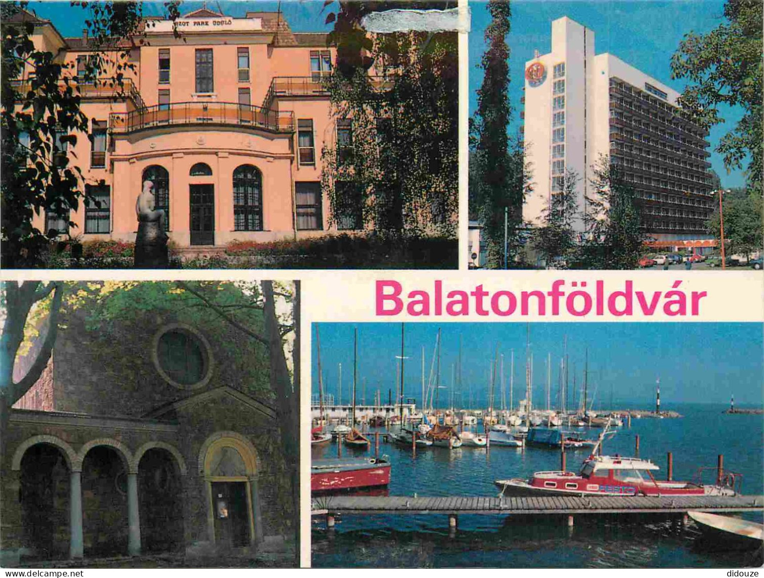 Hongrie - Lac Balaton - Multivues - Balatonfoldvar - Immeubles - Architecture - CPM - Voir Timbre - Voir Scans Recto-Ver - Ungarn
