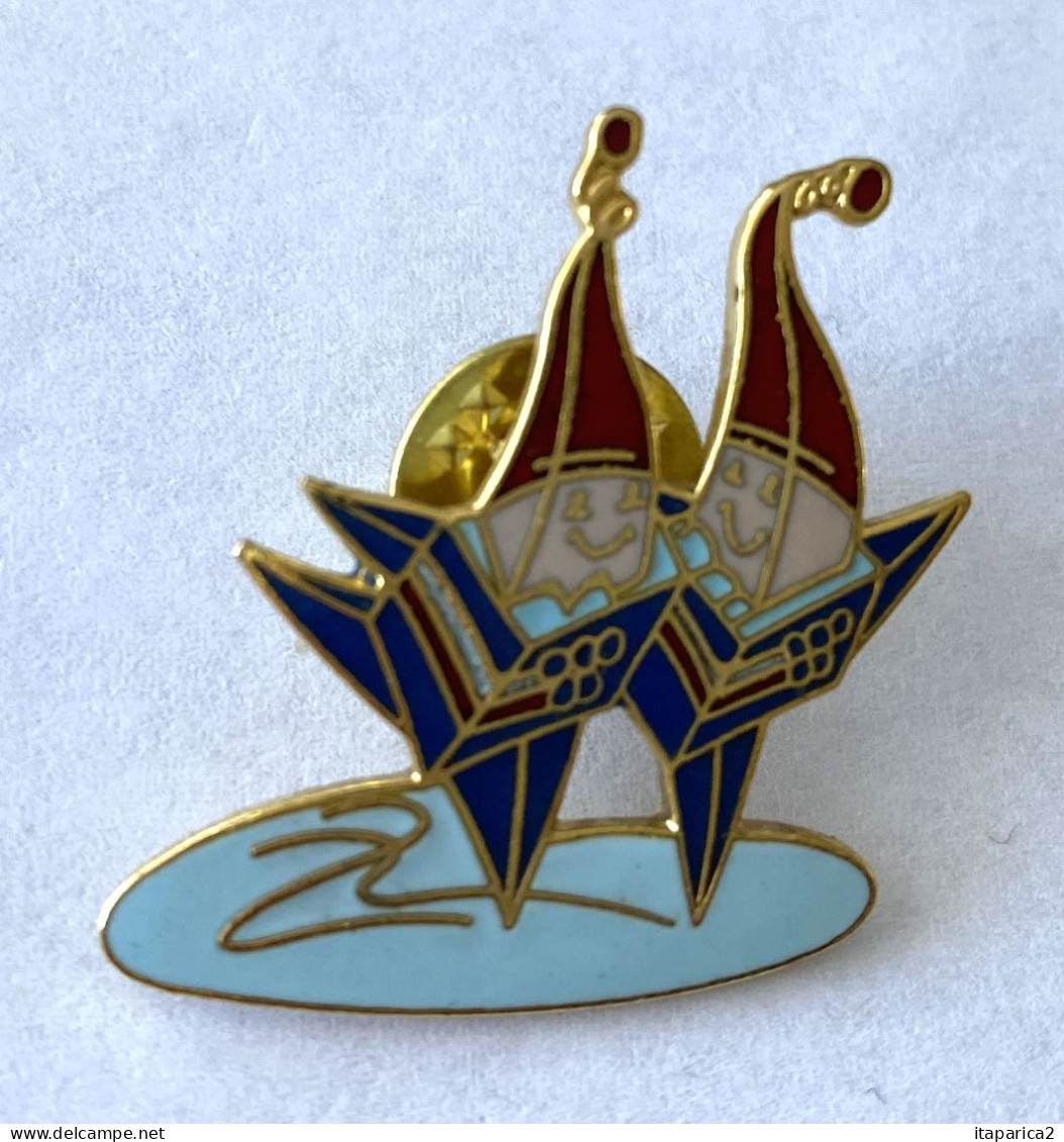 PINS JEUX OLYMPIQUES  ALBERTVILLE 1992 MASCOTTE / 33NAT - Olympic Games