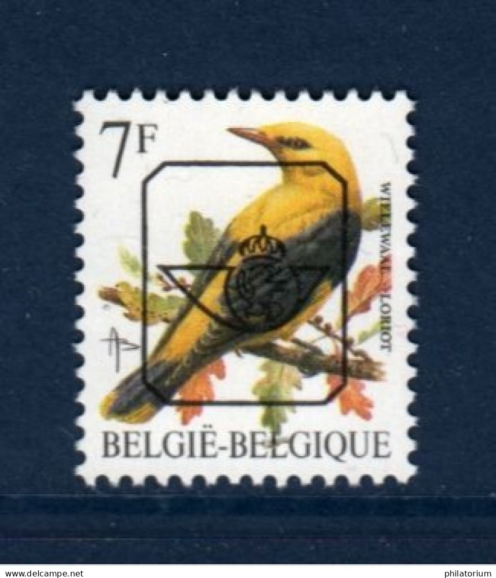 Belgique België, **, Yv Preo 508, Mi 2528xV, Loriot D'Europe (Oriolus Oriolus), - Typo Precancels 1986-96 (Birds)