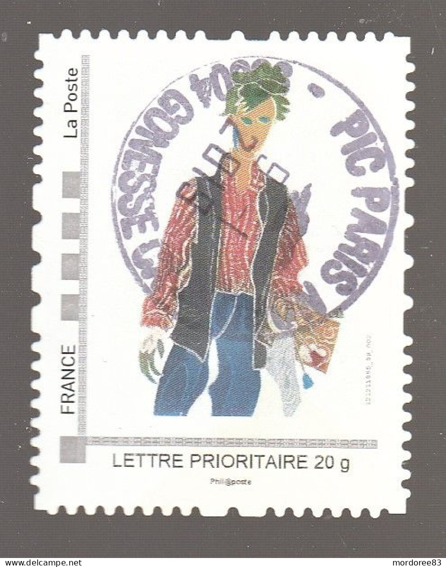 MONTIMBRAMOI DESSIN HOMME OBLITERE - Used Stamps