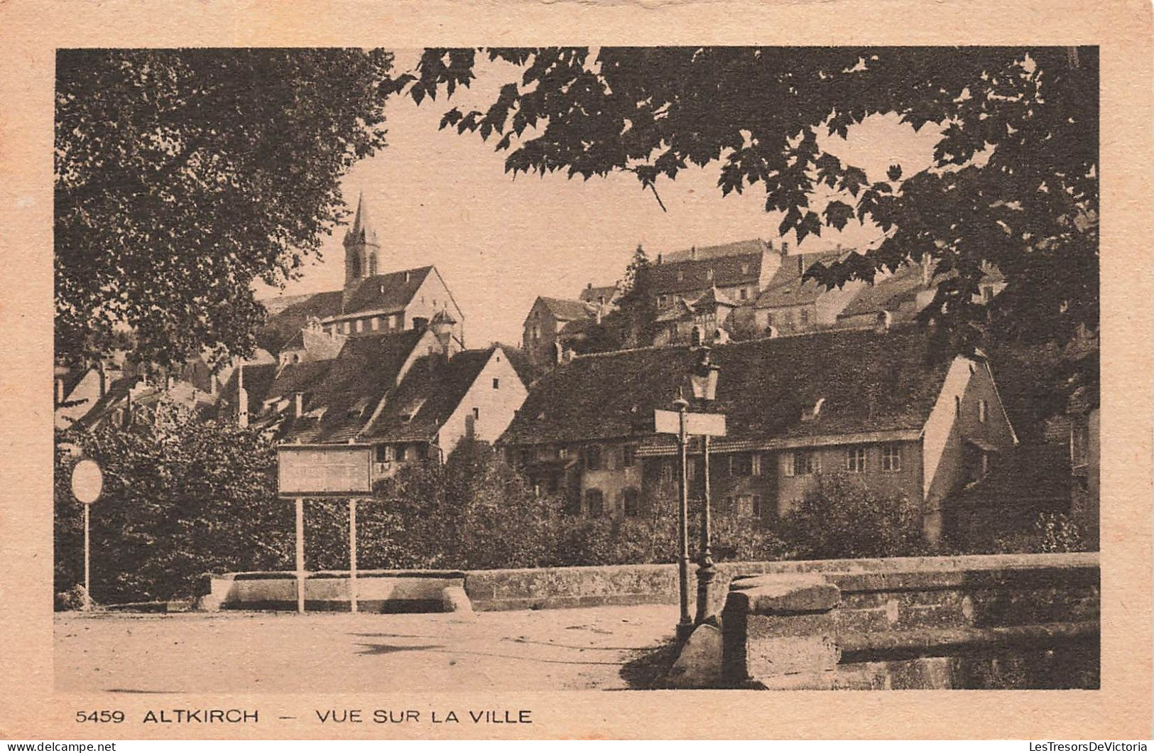 FRANCE - Altkirch - Vue Sur La Ville - Carte Postale Ancienne - Altkirch