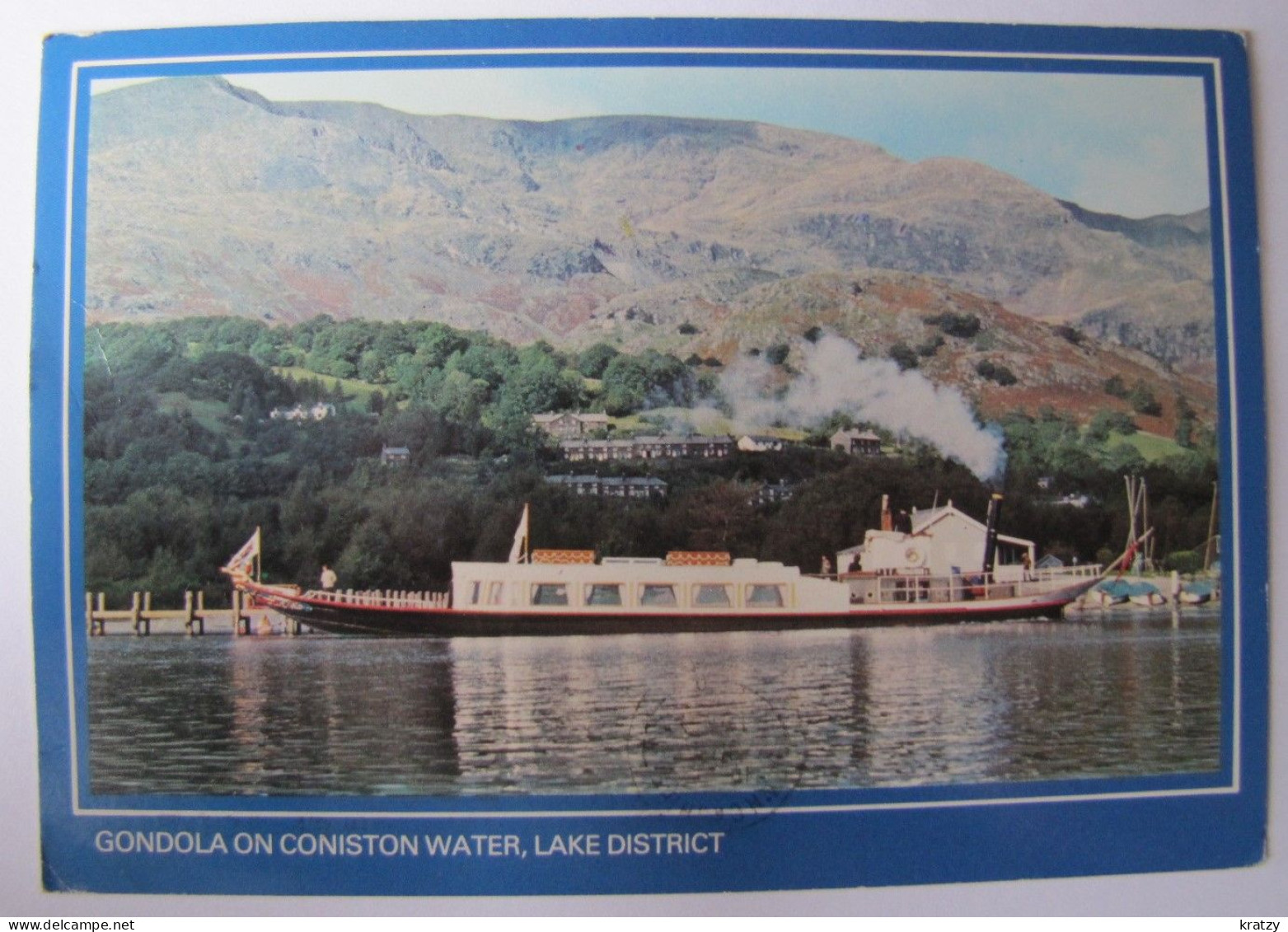 ROYAUME-UNI - ANGLETERRE - CUMBRIA - LAKE DISTRICT - Gondola On Coniston Water - Altri & Non Classificati