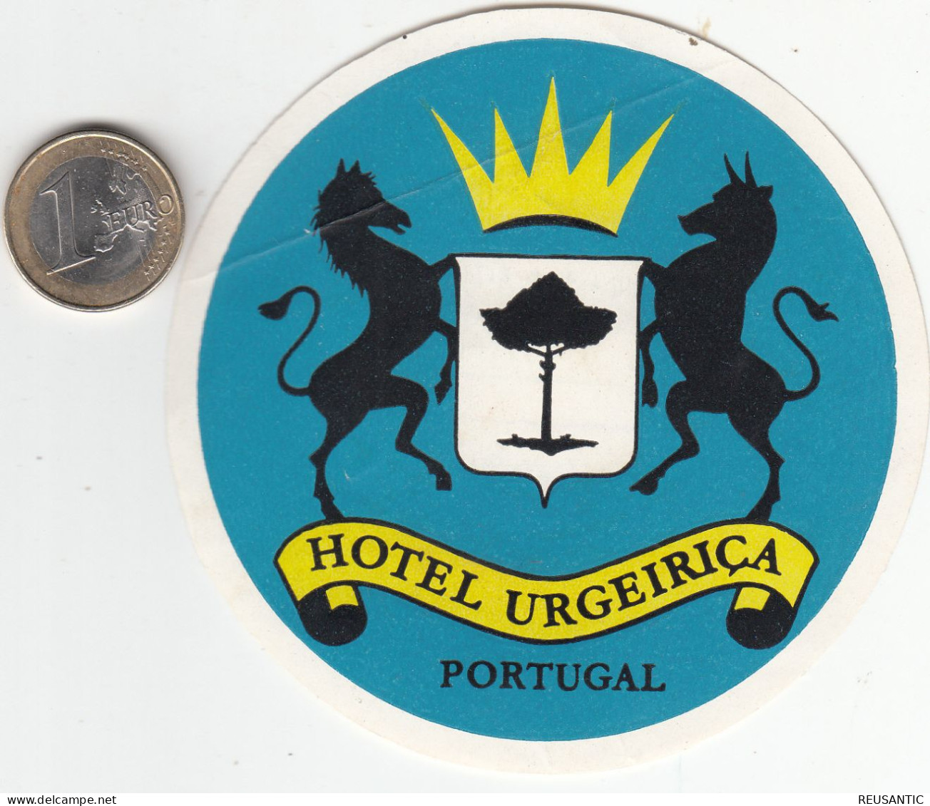 ETIQUETA - STICKER - LUGGAGE LABEL PORTUGAL  HOTEL URGEIRIÇA - Etiquettes D'hotels