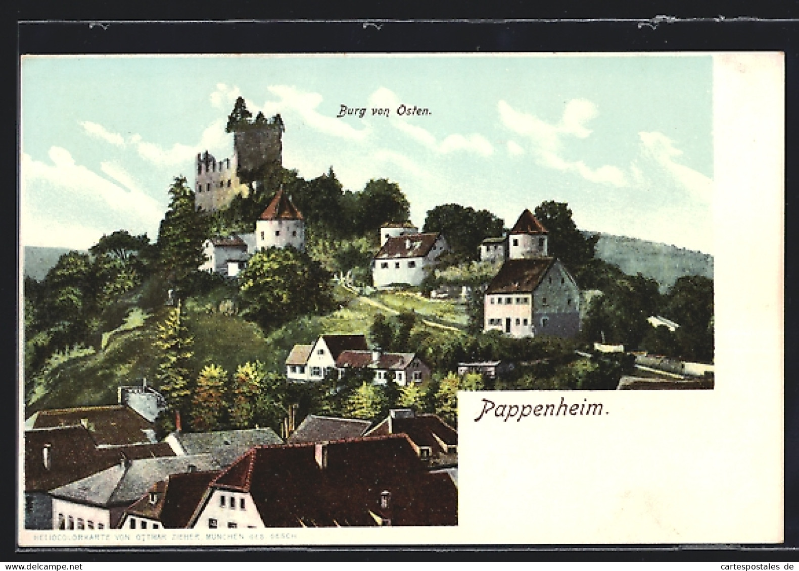 AK Pappenheim, Burg Von Osten  - Pappenheim
