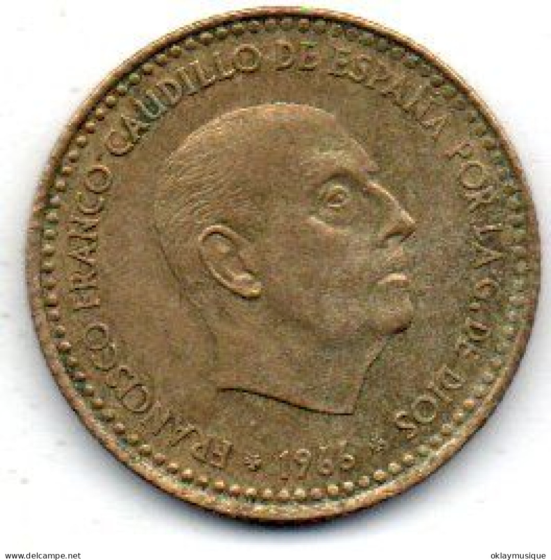 1 Pesetas 1966 - 1 Peseta