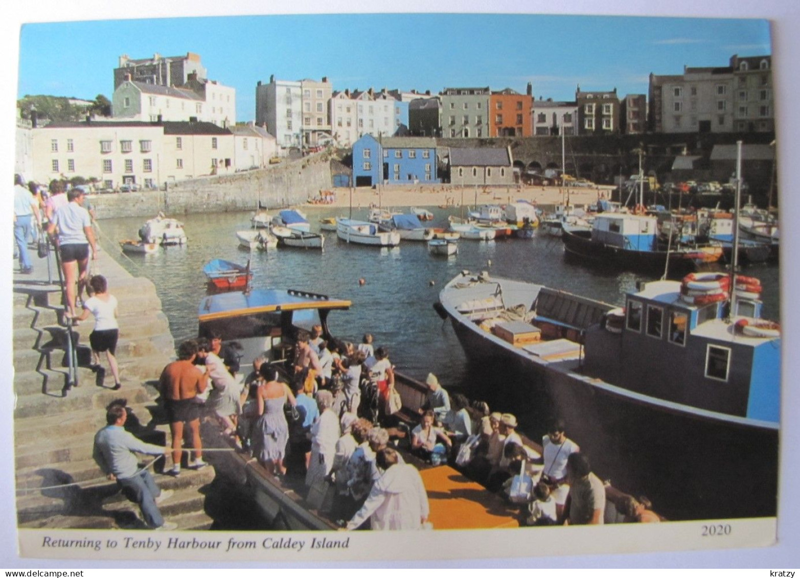 ROYAUME-UNI - PAYS DE GALLES - CADDEY ISLAND - Returning To Bendy Harbour - Pembrokeshire