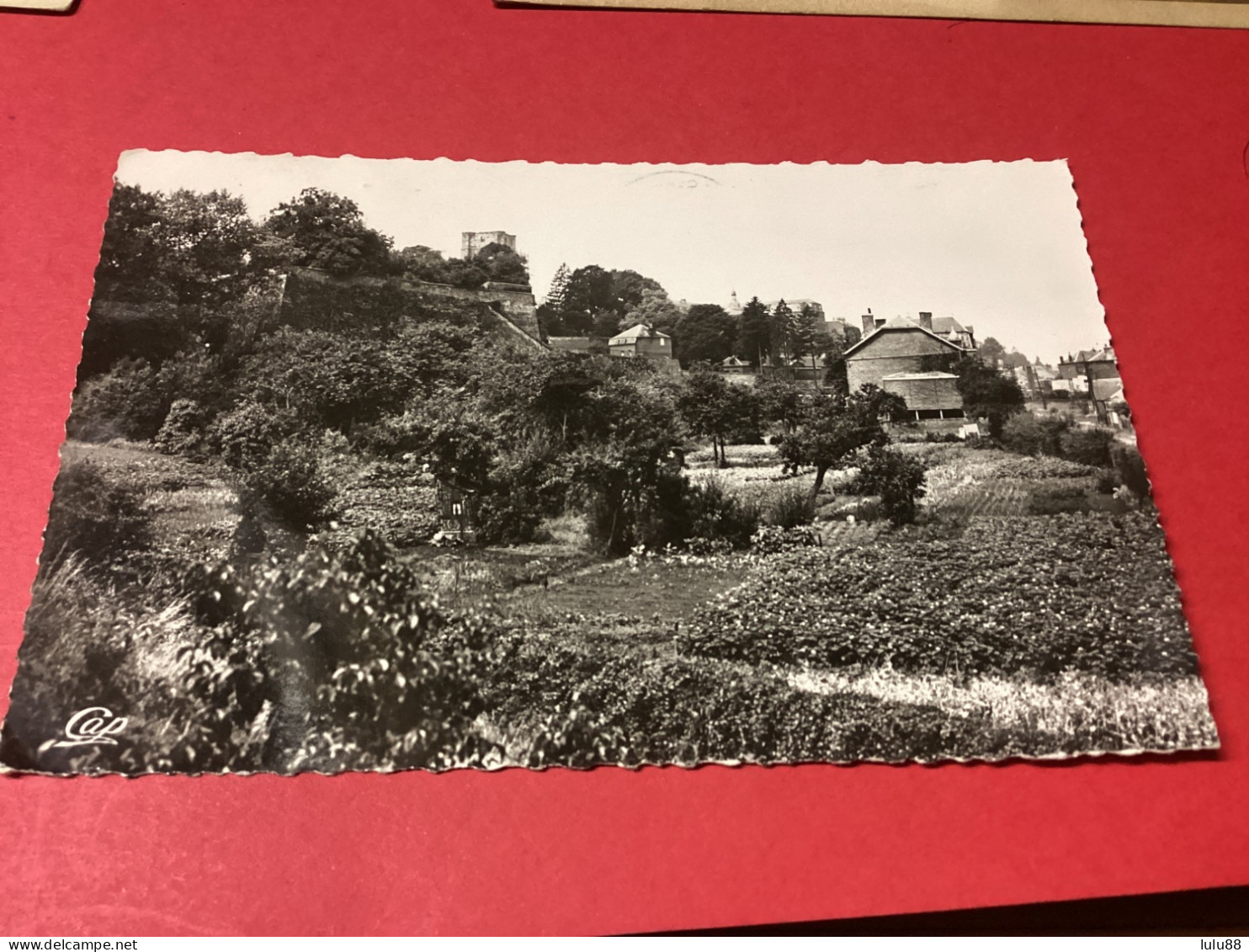 AVESNES SUR HELPE. Vue Sur Les Remparts   CARTE RARE - Avesnes Sur Helpe