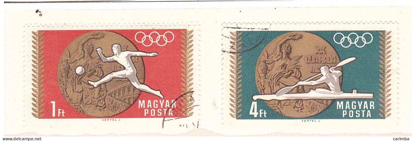 UNGHERIA 1969 MEDAGLIE VINTE OLIMPIADI MESSICO 68 - Summer 1968: Mexico City