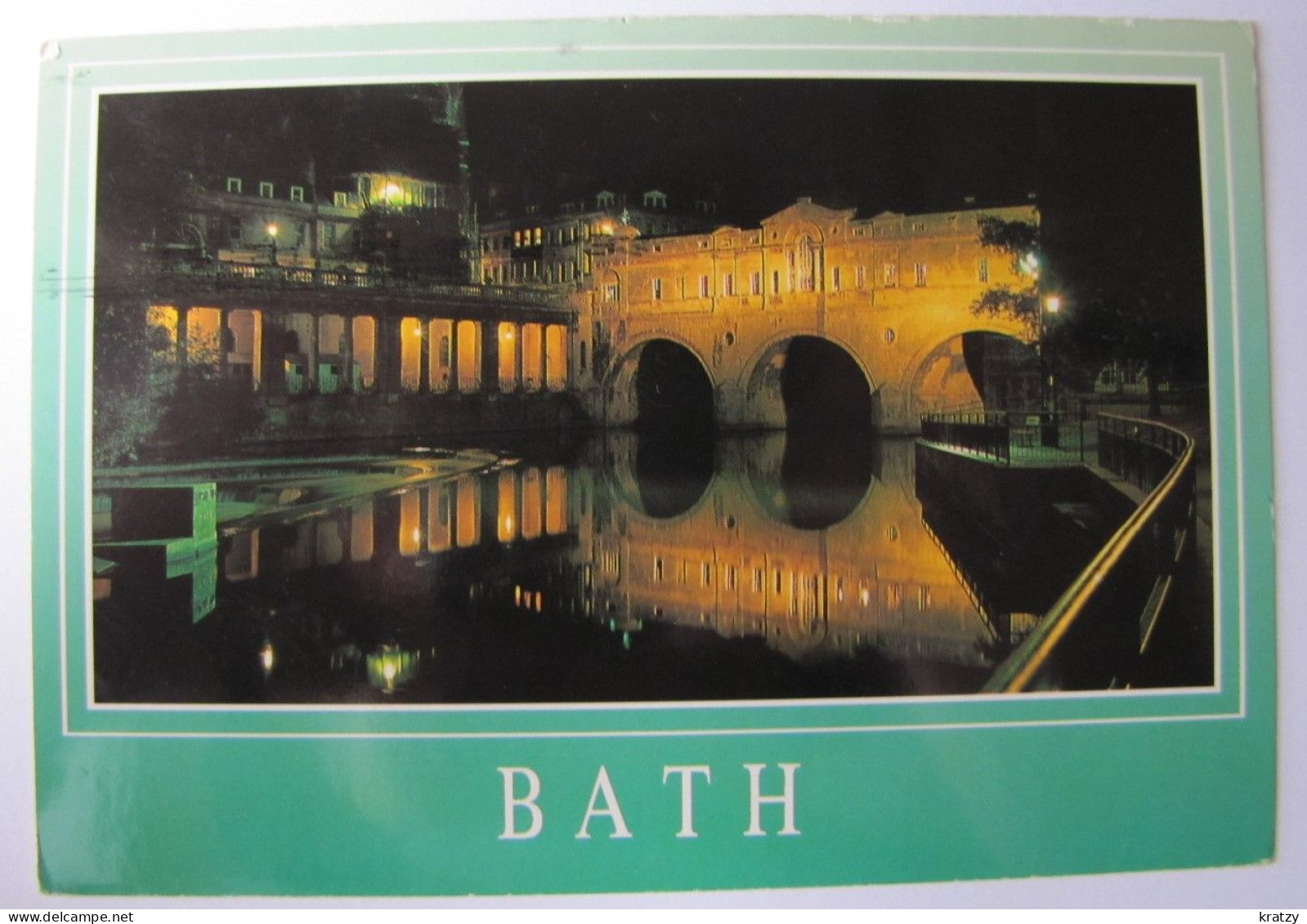 ROYAUME-UNI - ANGLETERRE - SOMERSET - BATH - Puteney Bridge At Night - Bath