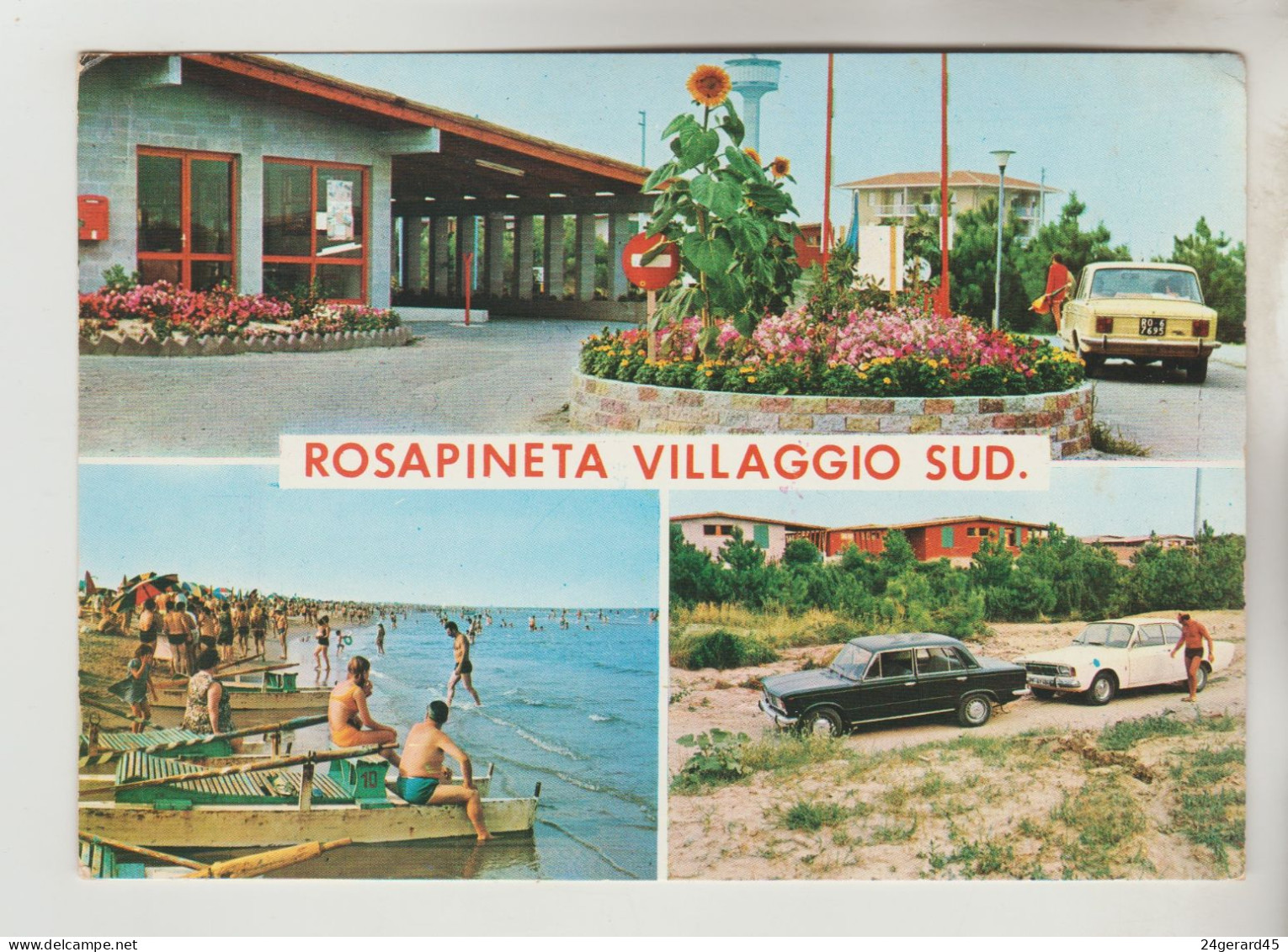 CPSM ROSOLINA (Italie-Vénétie-Rovigo) - ROSAPINETA VILLAGIO SUD : 4 Vues - Rovigo