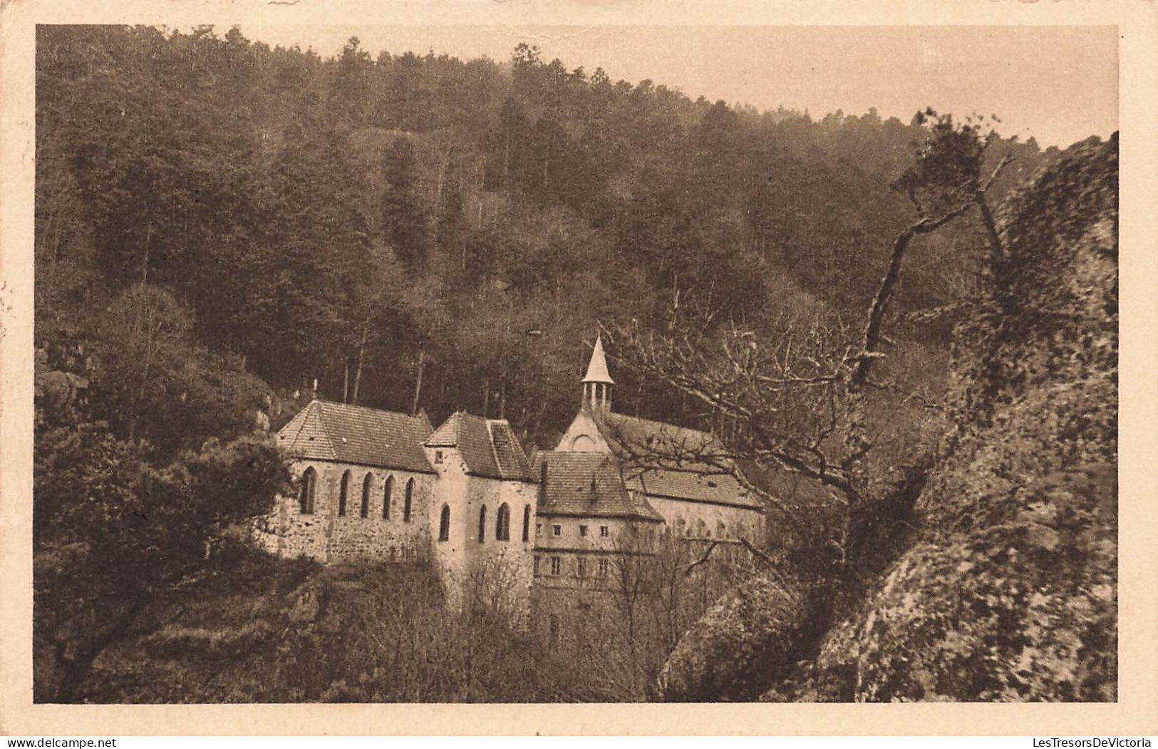 FRANCE - Près De Ribeauvillé - Vue Sur  Notre Dame De Dusenbach - Carte Postale Ancienne - Ribeauvillé