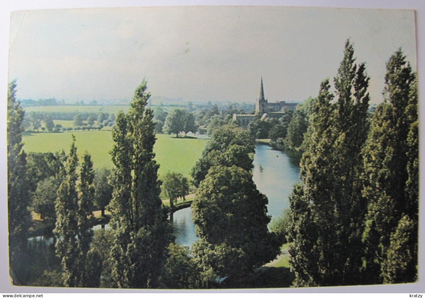 ROYAUME-UNI - ANGLETERRE - WARWICKSHIRE - STRATFORD-UPON-AVON - The River Avon - Stratford Upon Avon