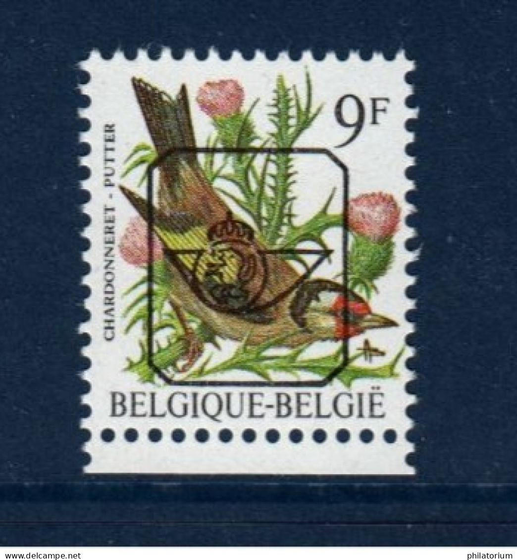 Belgique België, **, Yv Preo 510, Mi 2242xV, Chardonneret élégant, - Typografisch 1986-96 (Vogels)