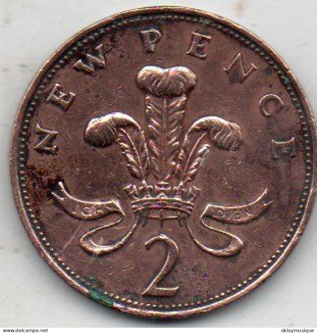 2 New  Pence 1971 - 2 Pence & 2 New Pence