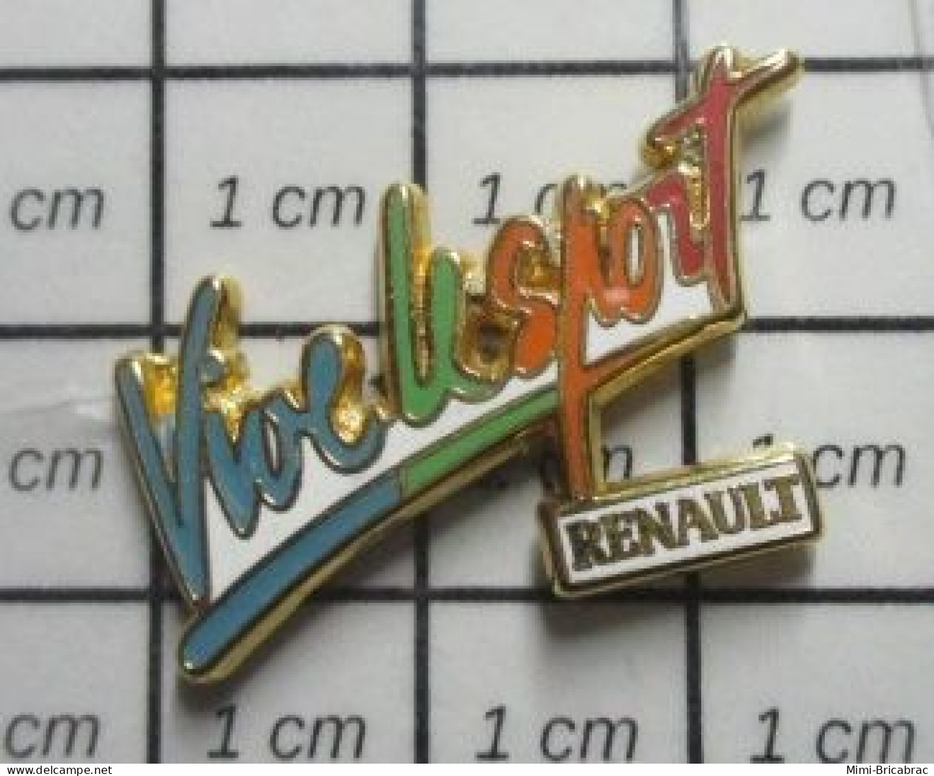 1616c  Pin's Pins / Beau Et Rare / ARTHUS BERTRAND / RENAULT VIVE LE SPORT Ou Pas ! - Arthus Bertrand