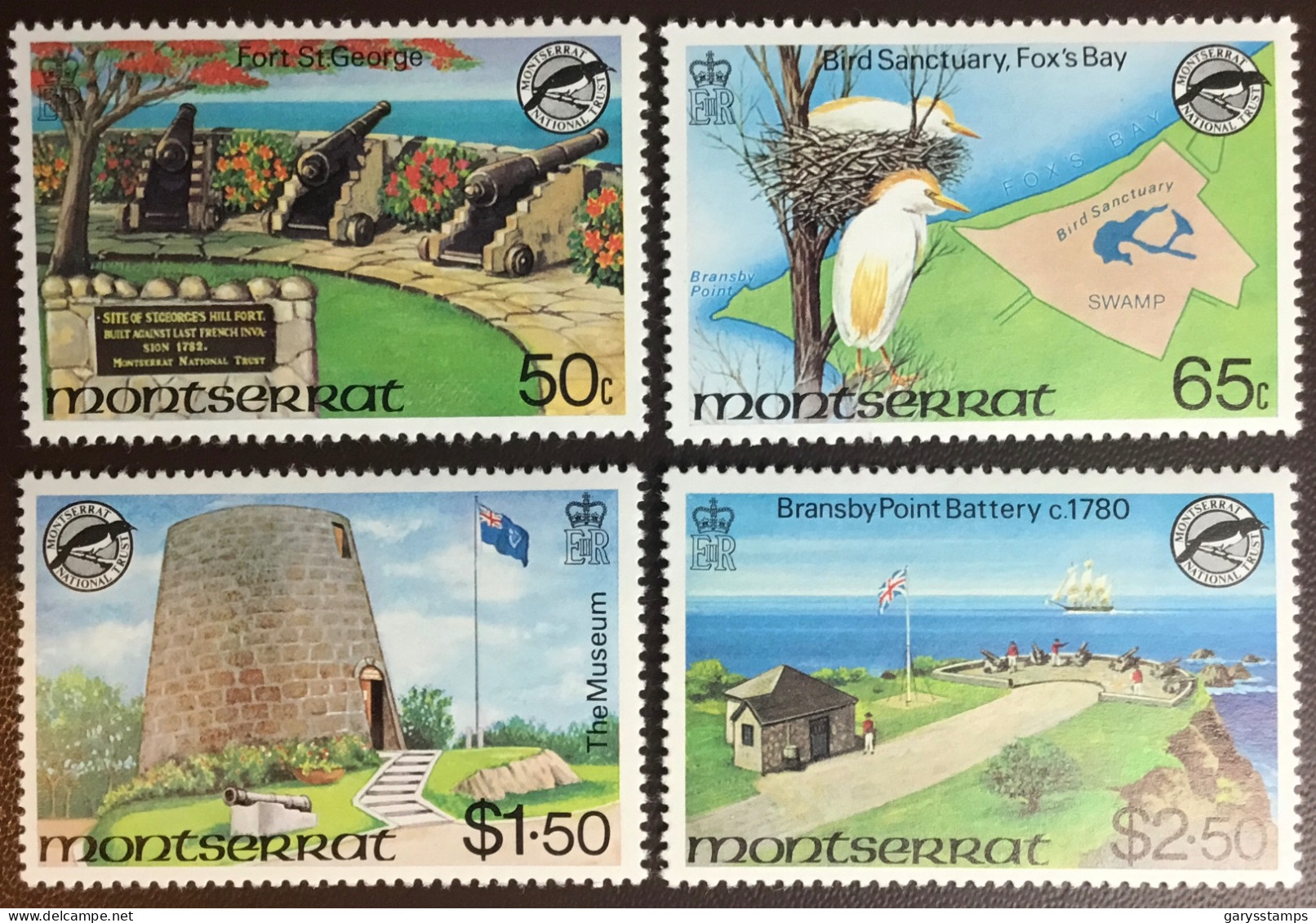 Montserrat 1981 National Trust Birds MNH - Montserrat