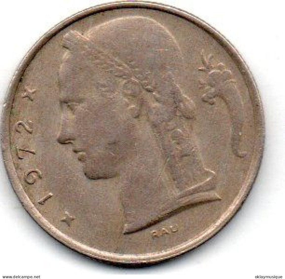 5 Francs 1972 - 5 Francs