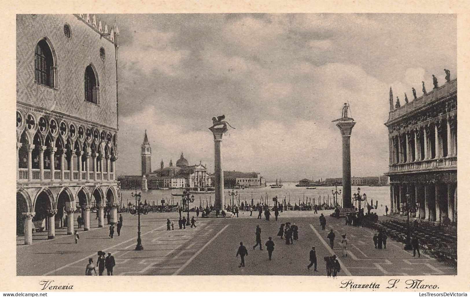 ITALIE - Venezia - Piazetta P Marco - Animé - Vue Générale - Carte Postale Ancienne - Venezia (Venedig)