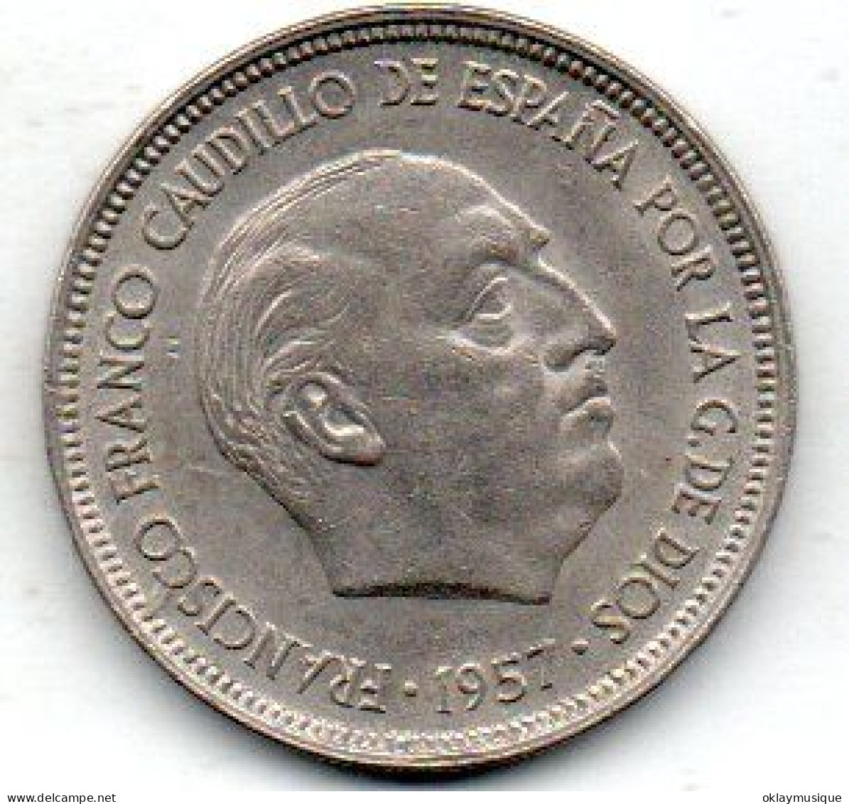 5 Pesetas 1957 - 5 Pesetas