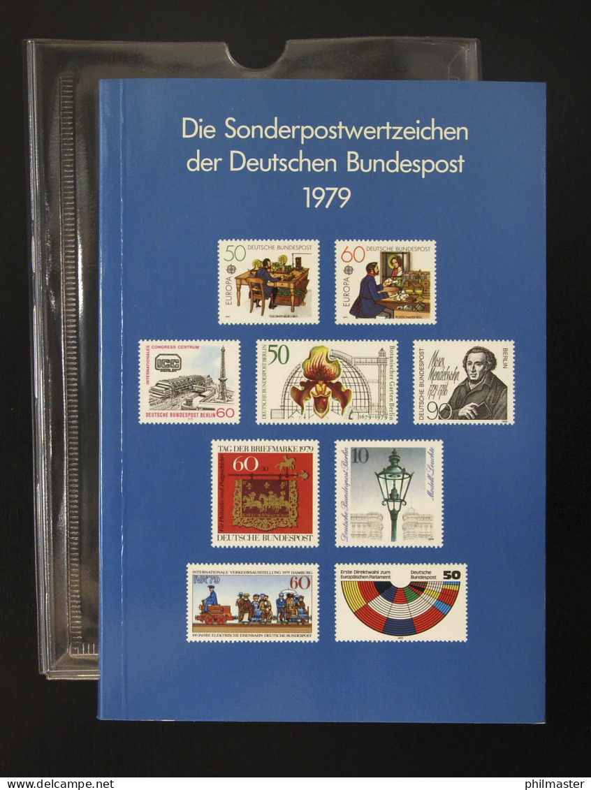 Jahrbuch Bund 1979, Postfrisch ** Wie Verausgabt - Collections Annuelles