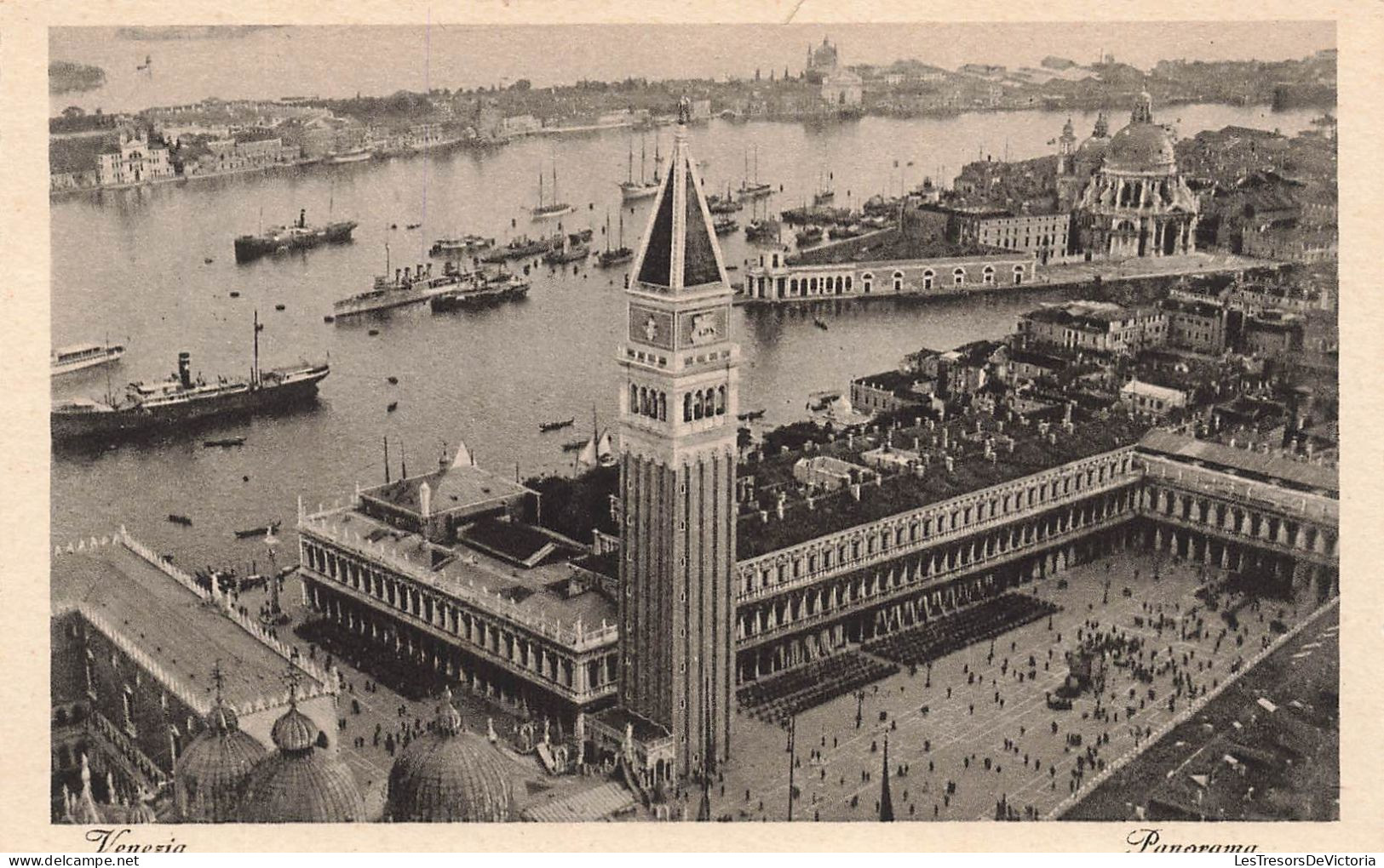 ITALIE - Venezia - Panorama - Animé - Vue Générale De La Ville - Plusieurs Bâtiments - Carte Postale Ancienne - Venetië (Venice)