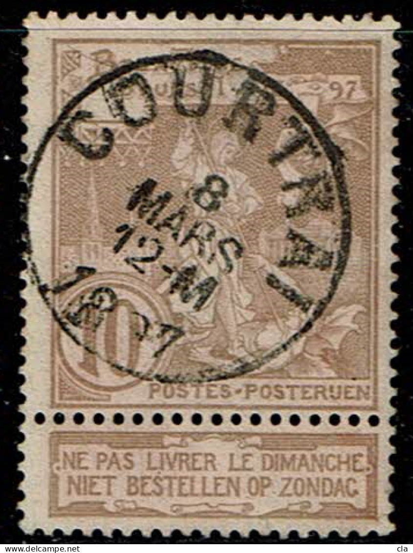 72  Obl   Courtrai - 1894-1896 Esposizioni