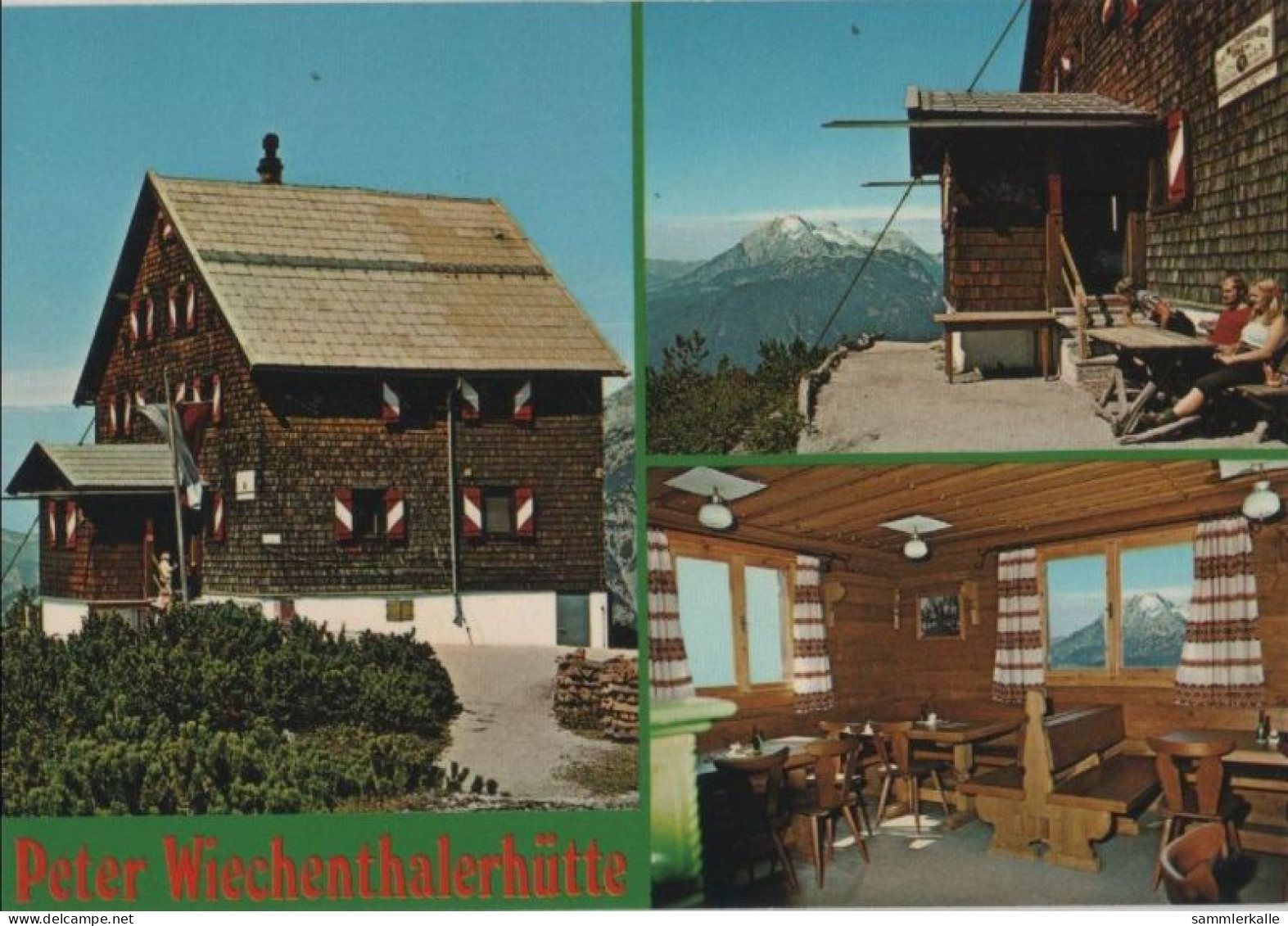 90040 - Österreich - Peter-Wiechenthaler-Hütte - Gegen Birnhorn - Ca. 1980 - Saalfelden