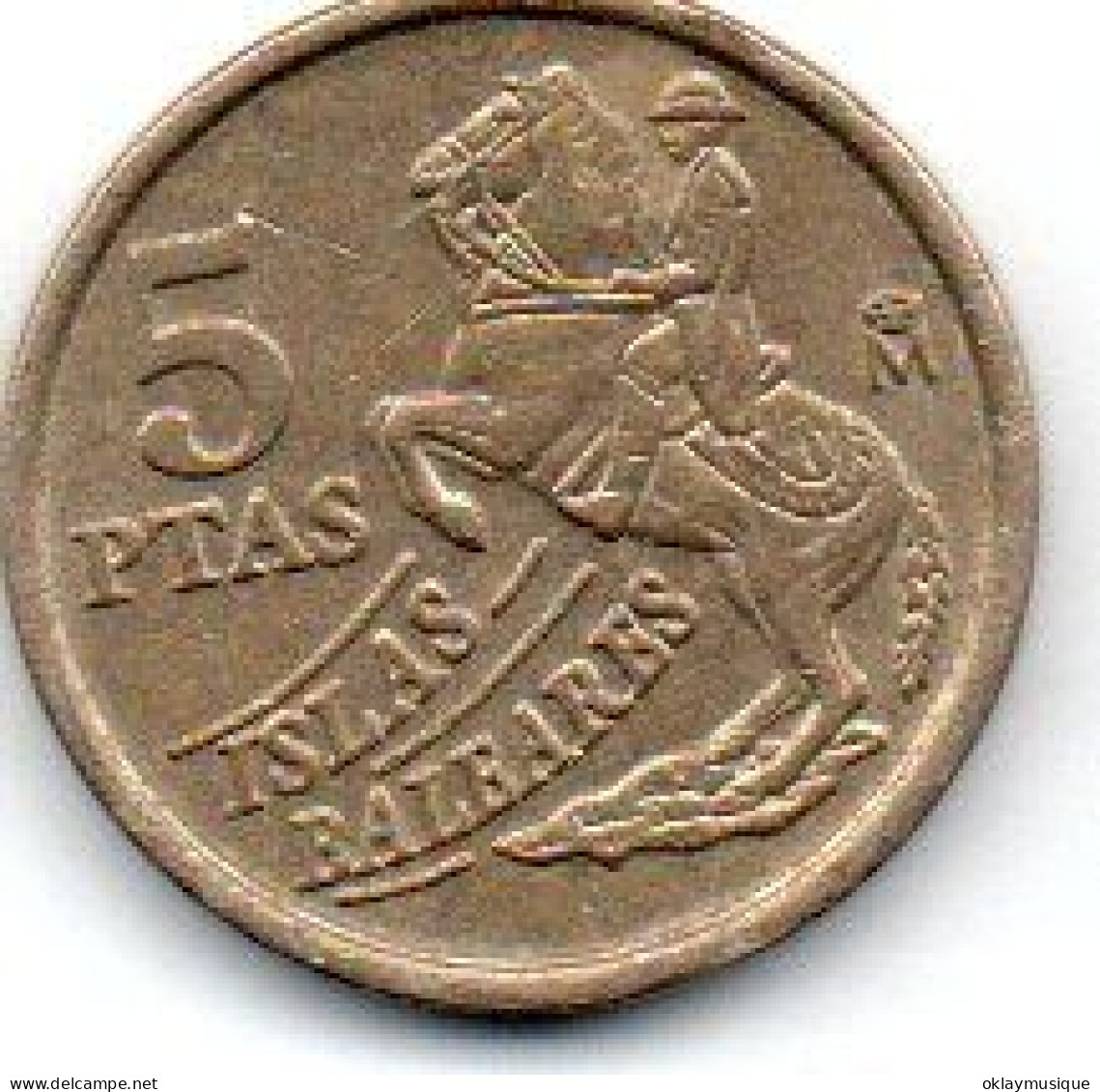 5 Pesetas 1997 - 5 Pesetas