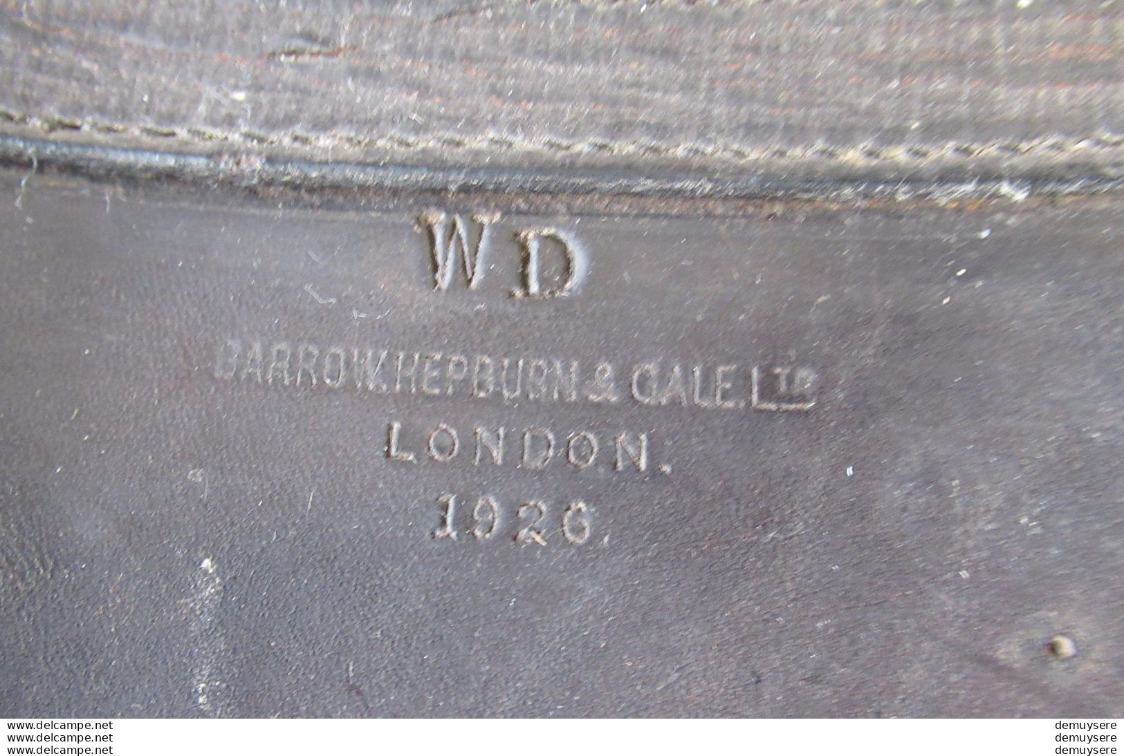 LADE 704 -30-10-  W.D BARROW HEPBURN CALLE LONDON 1926 - Equipement