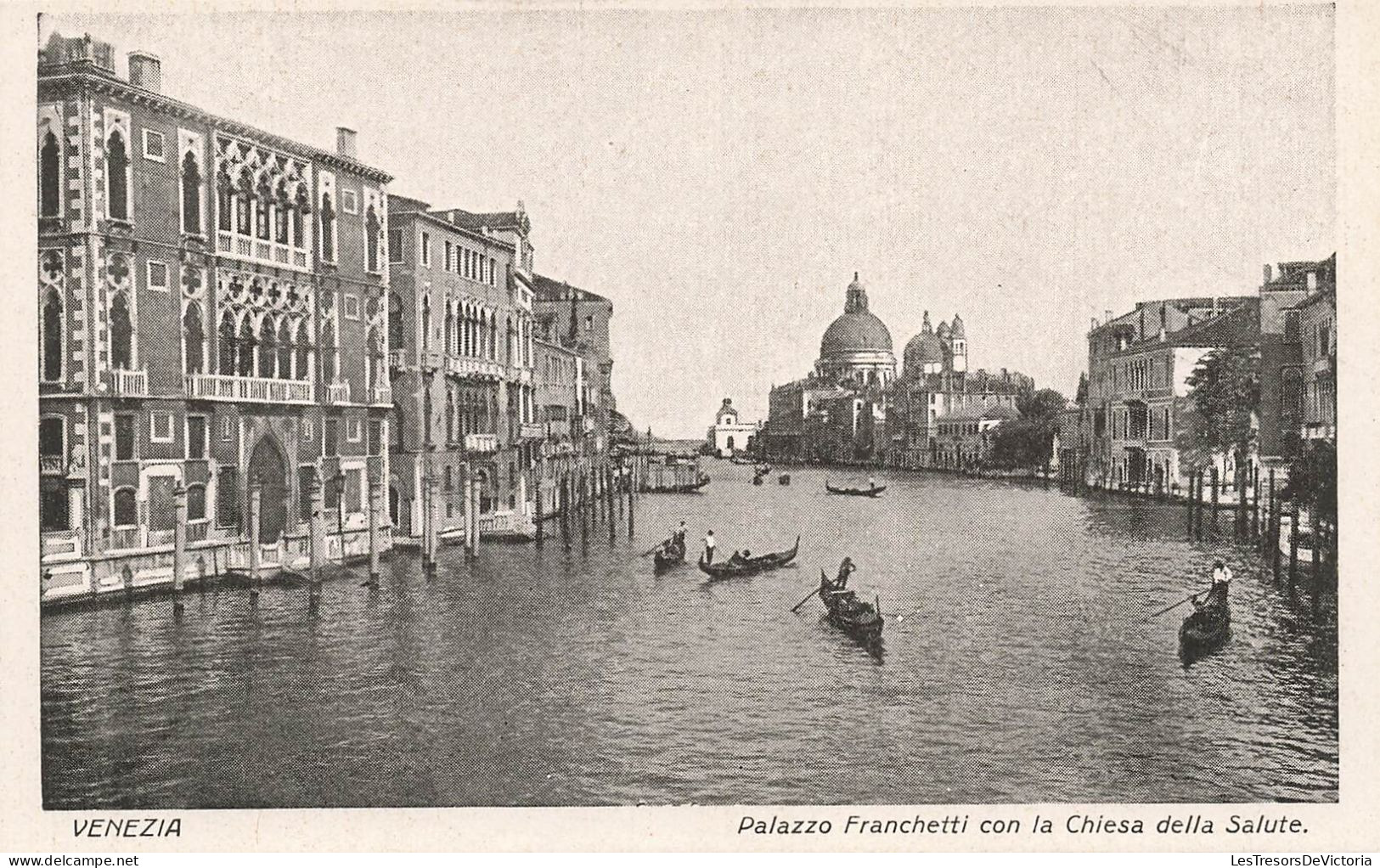 ITALIE - Venezia - Palazzo Franchetti Con La Chesa Della Salute - Vue Panoramique - Carte Postale Ancienne - Venezia (Venedig)