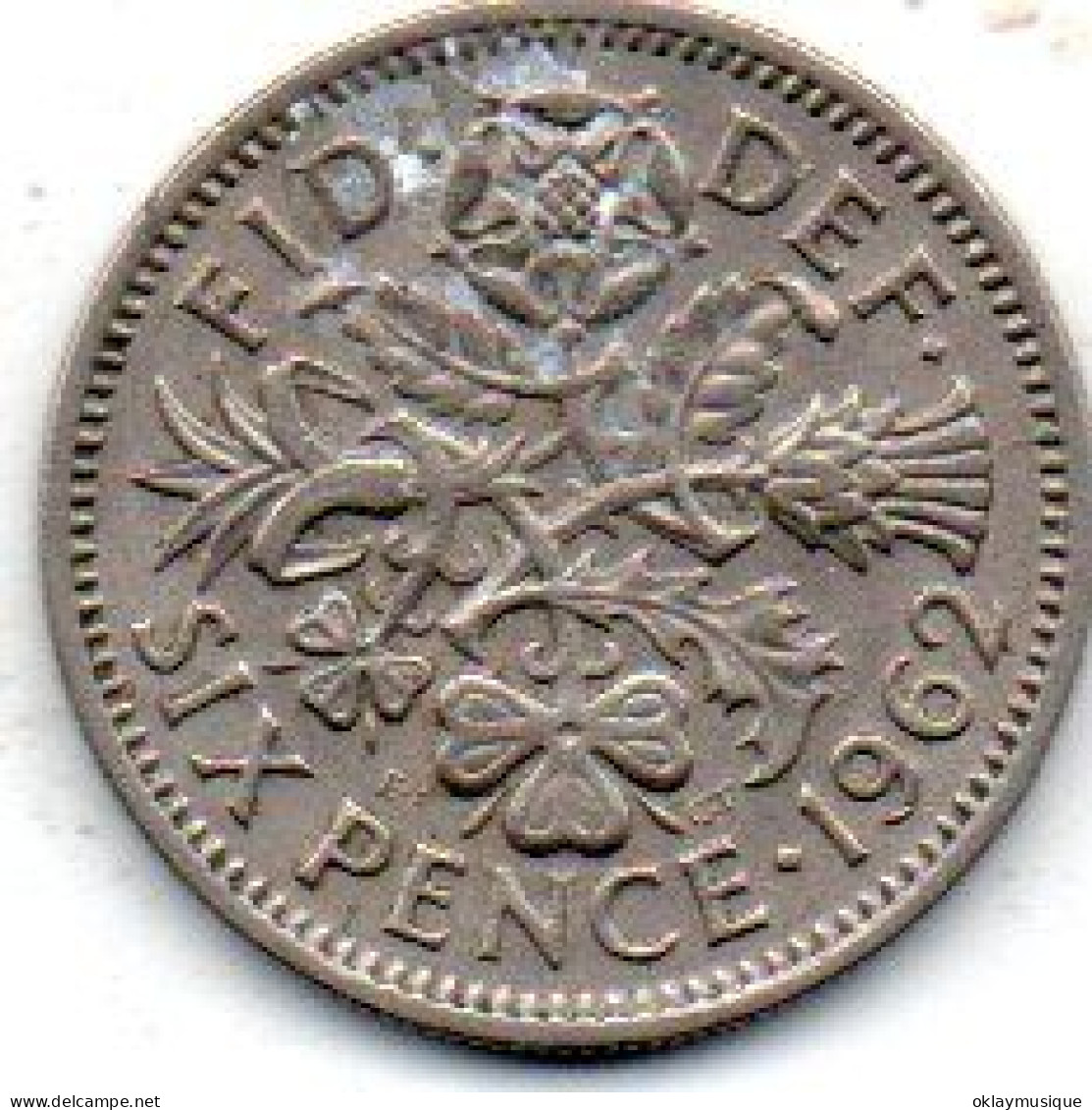 6 Pence 1962 - Andere & Zonder Classificatie