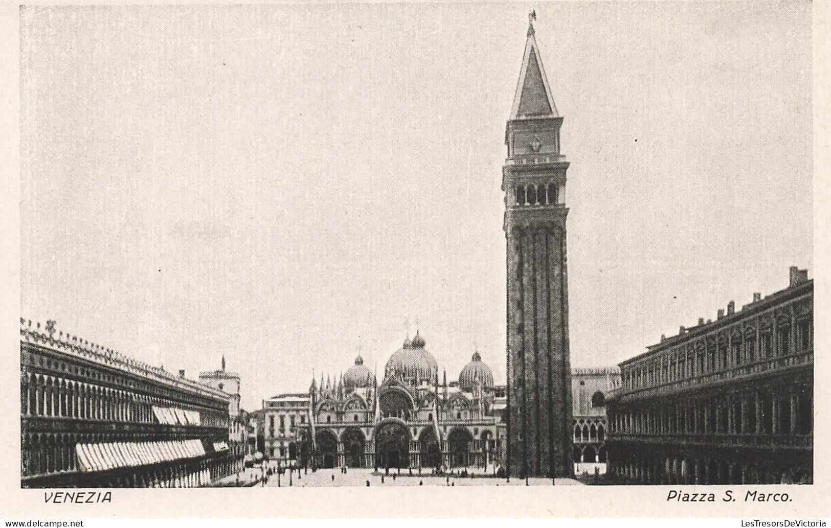 ITALIE - Venezia - Plazza S Marco - Vue Générale De La Place - Animé - Carte Postale Ancienne - Venezia (Venedig)