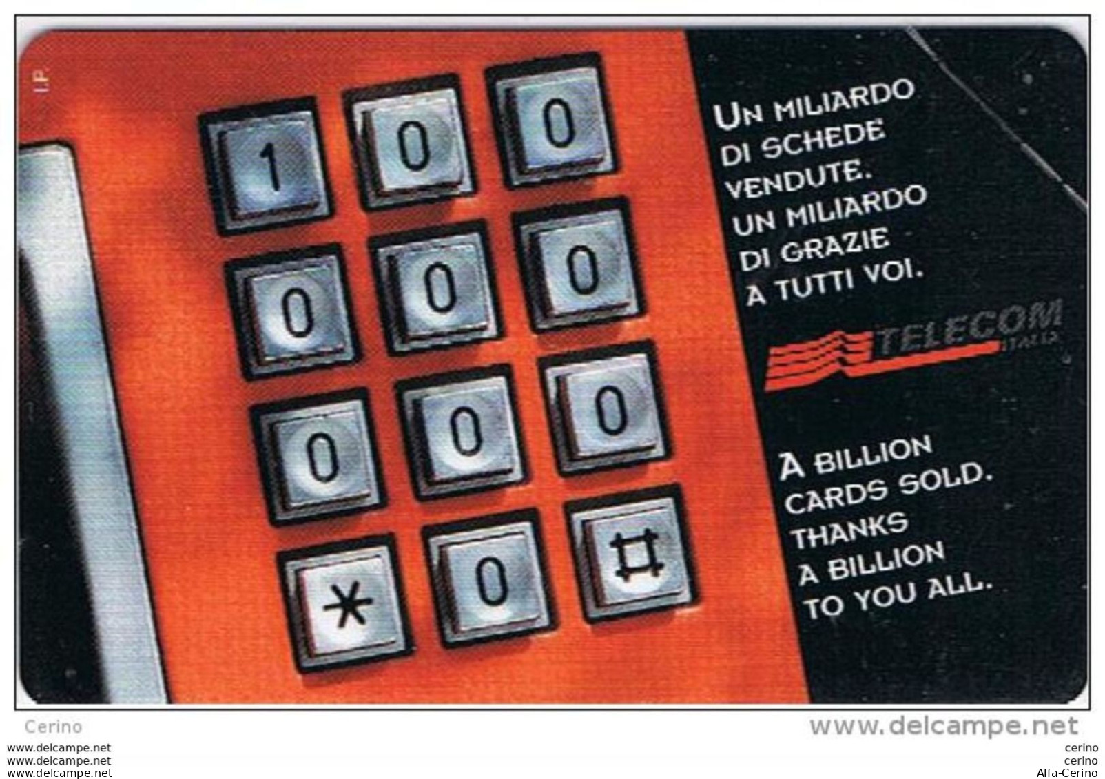 NUOVA:  31.12.1999  -  £. 5.000  -  CARDEX  '97 - Public Practical Advertising