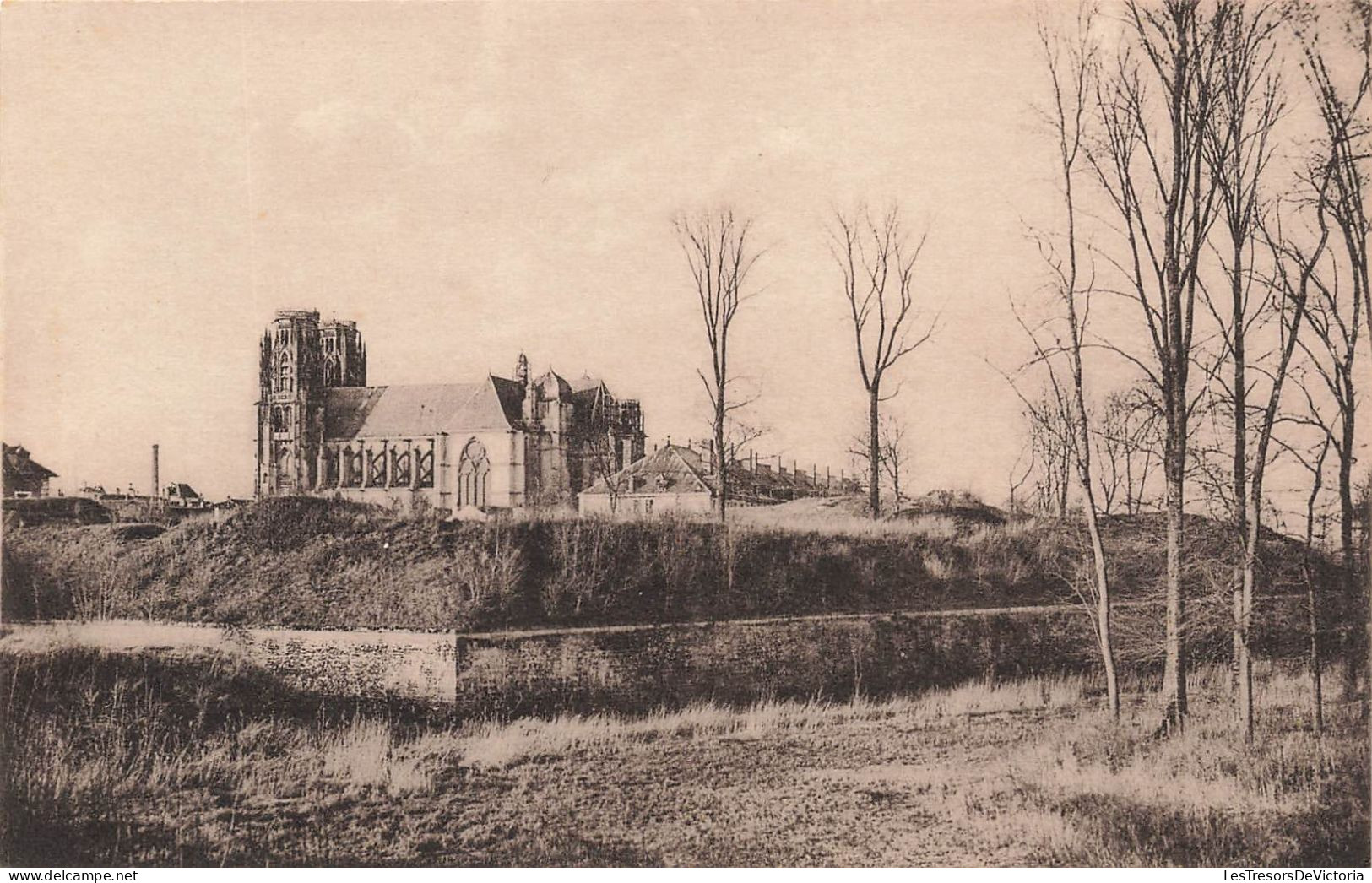 FRANCE - Toul - La Cathédrale Vue Prise Des Remparts - Carte Postale Ancienne - Toul