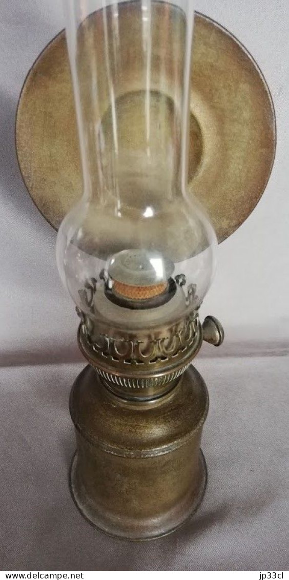 Ancienne Lampe à Pétrole Lempereur & Bernard (début XXe S.) - Lámparas Y Arañas