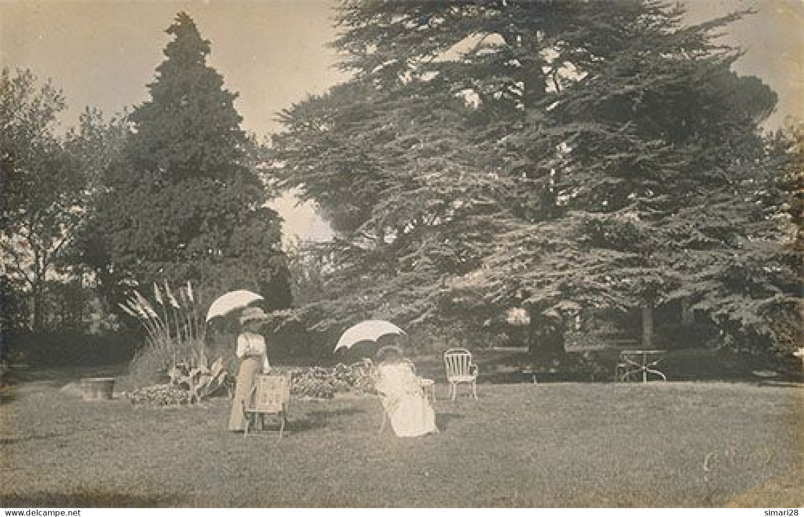 LOUDES - CARTE PHOTO - PARC DE LOUDES COTE NORD - Loudes