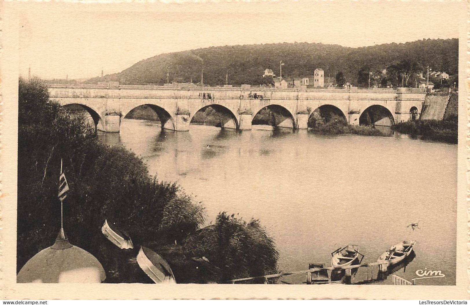 FRANCE - Environs De Toul - Liverdun - Vue Sur Le Pont-Canal Sur La Moselle - Carte Postale Ancienne - Toul