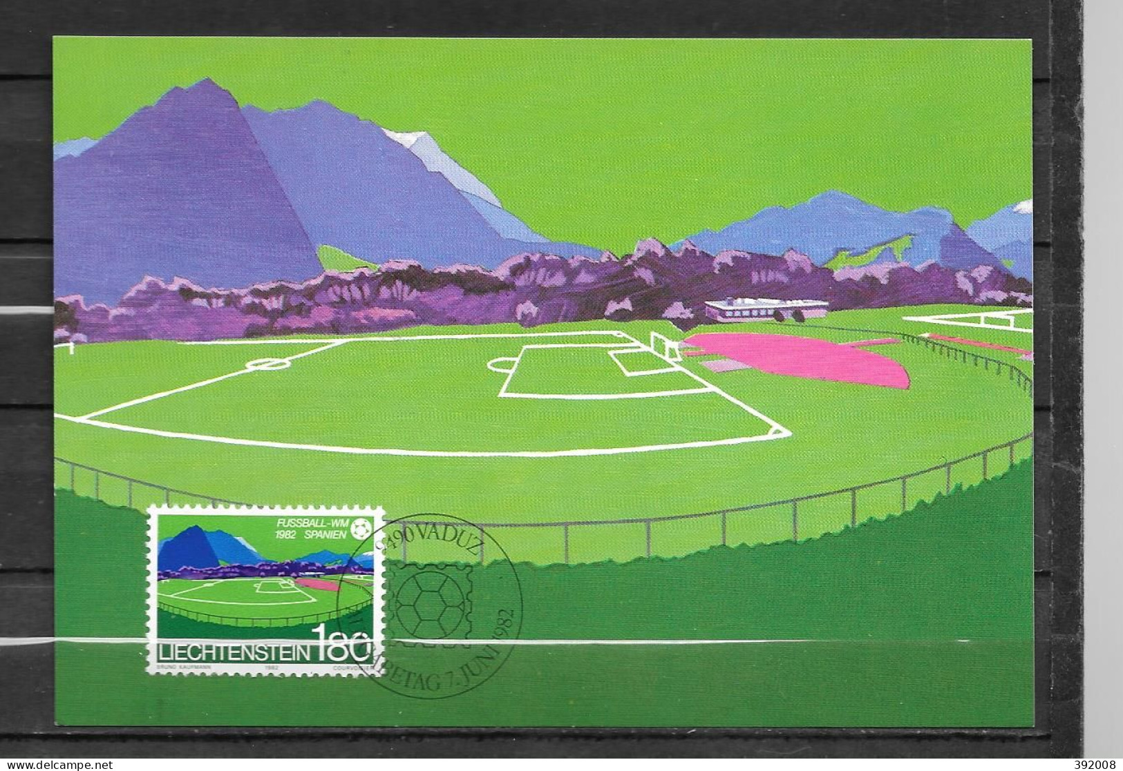 1982 - 742 - Coupe Du Mond De Football En Espagne - 3 - Maximumkaarten