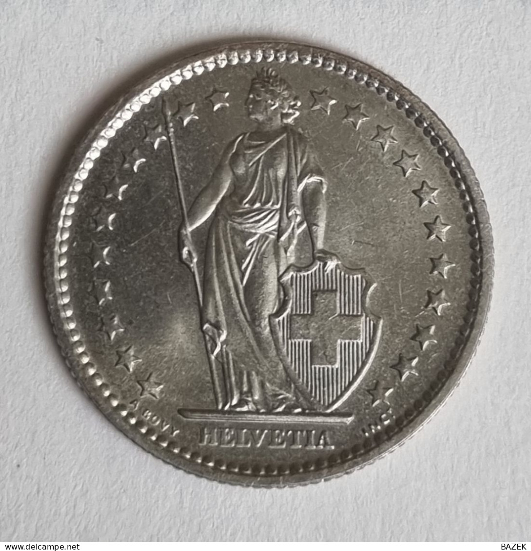 2 Francs SUISSE 1975 - 2 Francs