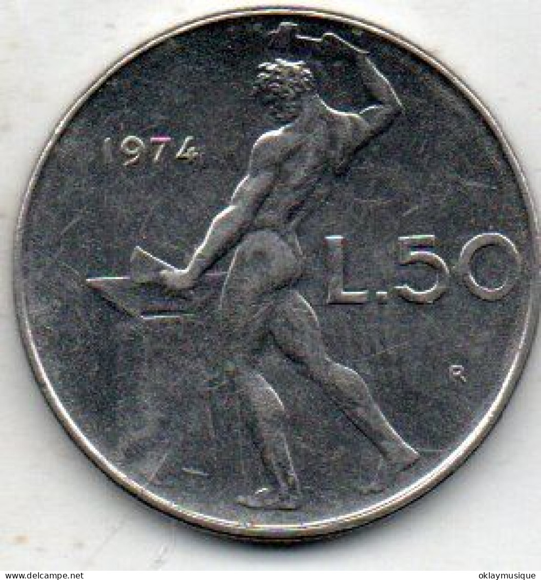 50 Lires 1974 - 50 Lire