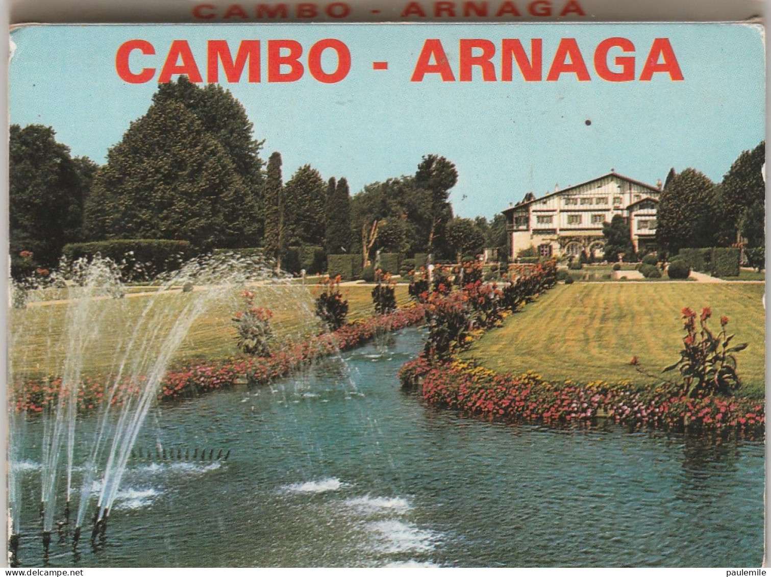 ESPAGNE  CARNET  DE 8 PETITES CARTES   CAMBO   ARNAGA - Sammlungen & Sammellose