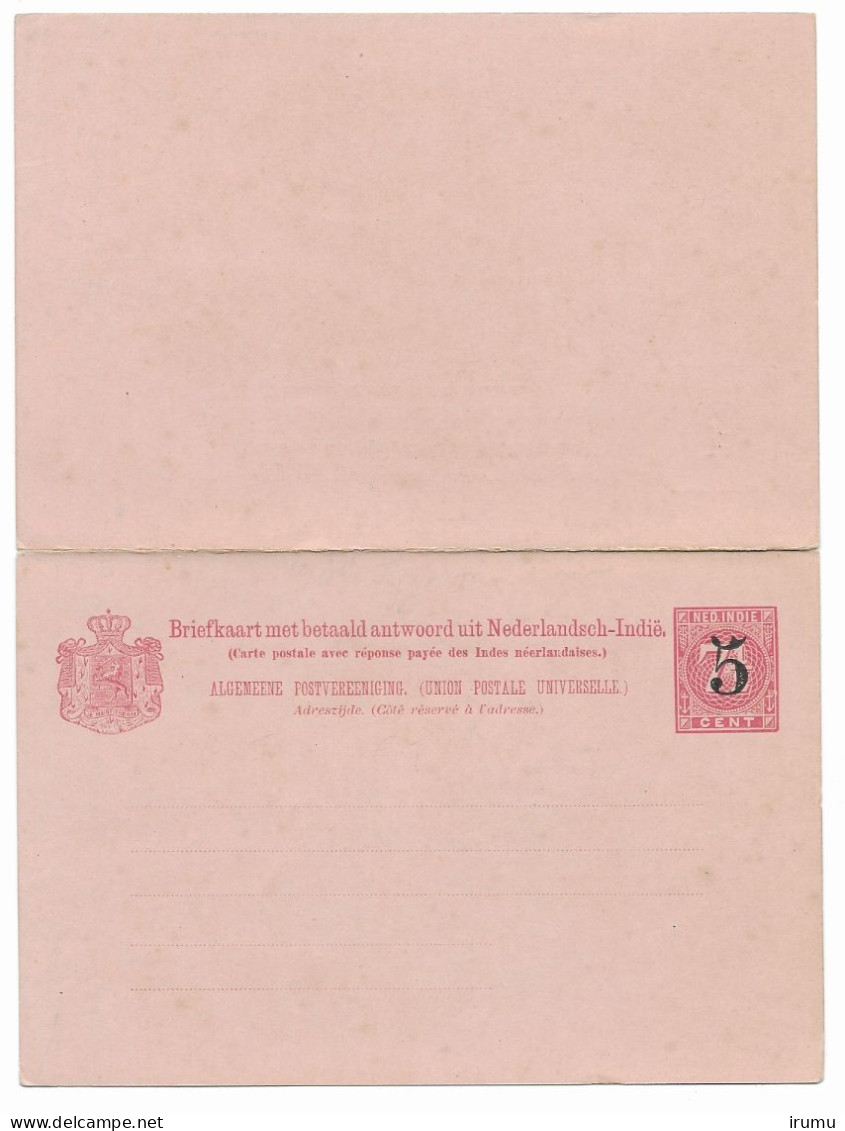 Ned. Indië 1908, G19b (SN 2742) - Niederländisch-Indien