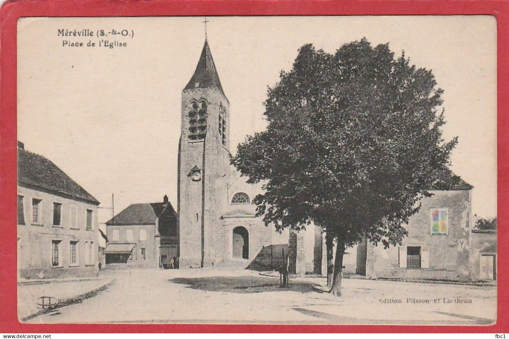 Essonne - Mereville - Place De L'Eglise - Mereville