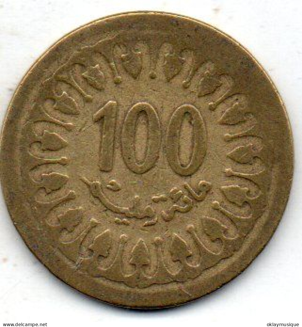 100 Millimes 1960 - Tunesië