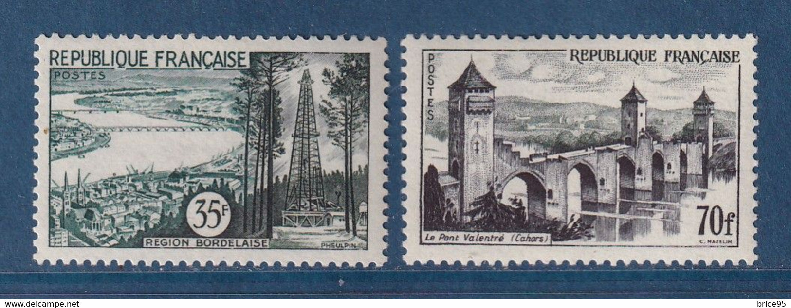 France - YT Nº 1118 Et 1119 ** - Neuf Sans Charnière - 1957 - Nuovi