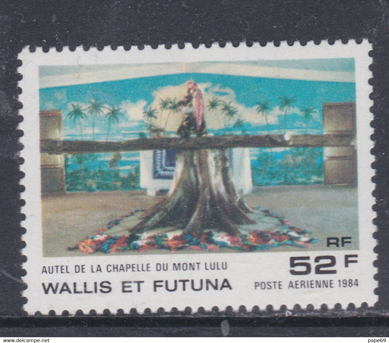 Wallis Et Futuna P.A.  N° 141 XX Autel De La Chapelle Du Mont Lulu, Sans Charnière, TB - Ungebraucht