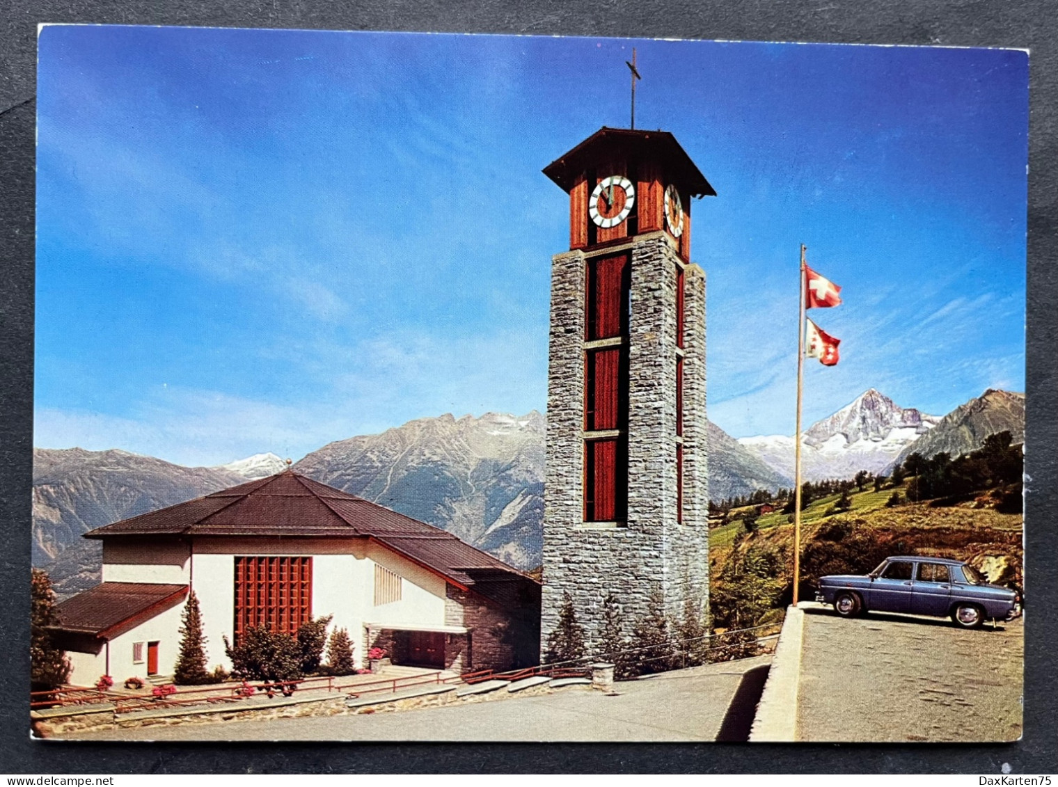 Bürchen/ Kirche Mit Bietschhorn - Bürchen