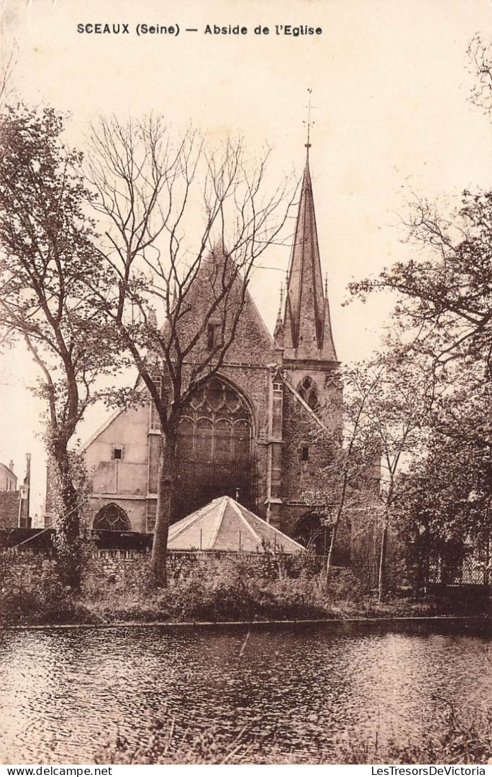 FRANCE - Sceaux - Vue  Sur L'abside De L'église - Carte Postale - Sceaux